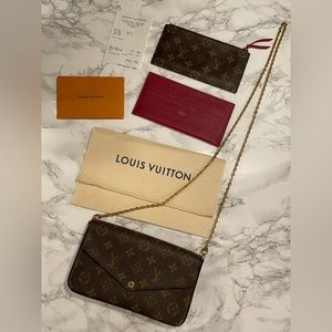 Louis Vuitton Monogram Felicie Pochette